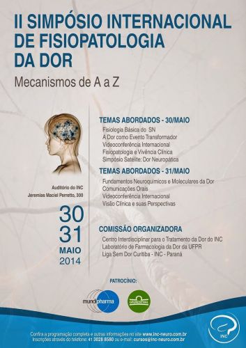 II Simpósio Internacional de Fisiopatologia da Dor