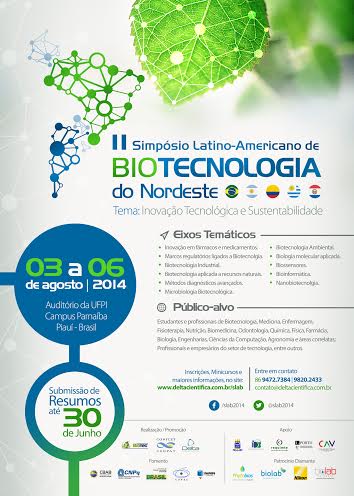 II Simpósio Latino-Americano de Biotecnologia do Nordeste