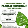 I SIMPÓSIO ESTUDANTIL DE PLANTAS MEDICINAIS DO VALE DO PARAÍBA