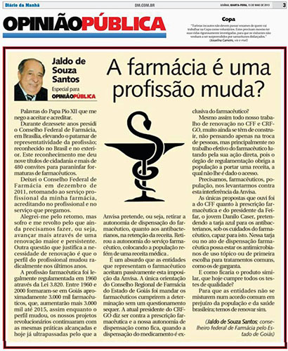 A farmácia é uma profissão muda?