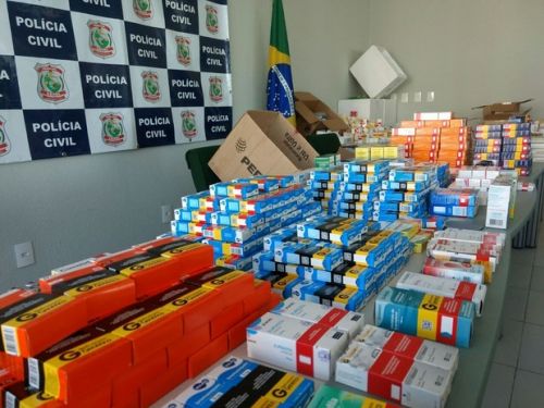 Polícia realiza a maior apreensão de medicamentos no Ceará