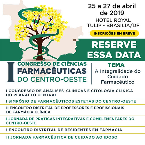 Acontece o I Congresso de Ciências Farmacêuticas em Brasília